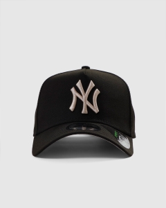 New Era 940AF New York Yankees Black Stone Repreve Snapback Black