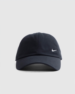 Nike Club Unstructured Small Swoosh Strapback Black/Sail