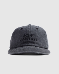 Sci Fi Fantasy Washed Logo Snapback Black