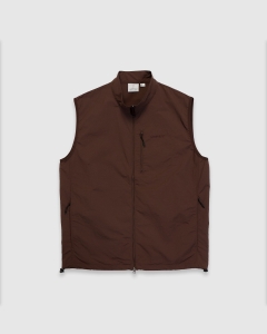 Gramicci Nylon Vest Deep Brown