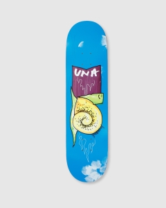 Krooked Una Farrar Flame Snail Deck Blue