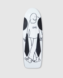 Krooked SSD25 Beamer Love Deck White