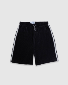 Jungles Pleated Shorts Black