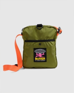 Butter Goods Ripstop Side Bag Green