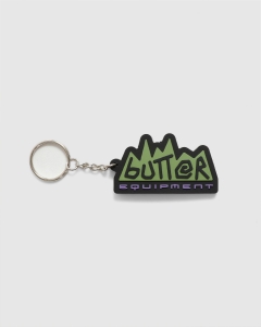 Butter Goods Equipment Rubber Key Chain Black