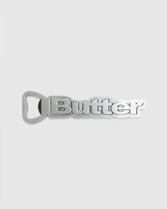 Butter Goods Metal Bottle Opener Silver