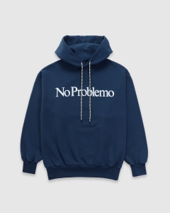 No Problemo Logo PO Hood Navy