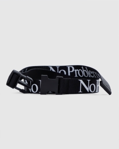 No Problemo Webbing Belt Black