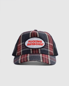 FA Buffalo Snapback Red Plaid