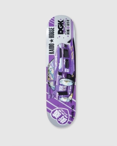 DGK x Kaido House Roulette Racer Deck Purple/Silver Foil