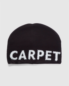 Carpet Rhinestone Beanie Black