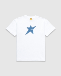 Carpet C-Star Logo T-Shirt White/Denim