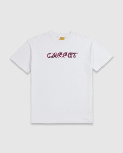 Carpet Misprint T-Shirt White/Metallic Pink