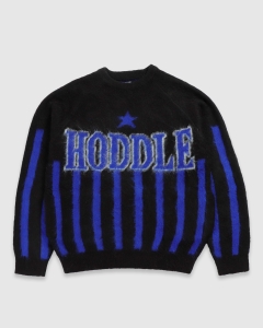 Hoddle Star Above Mohair Knit Blue