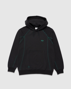 Adidas Shmoo Featherweight PO Hood Black/Dark Green