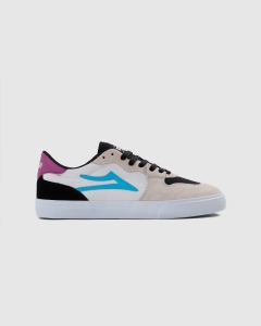 Lakai York White/Black Suede