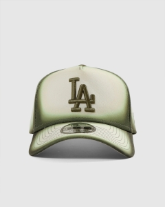 New Era 940AF Los Angeles Dodgers Gradient Edge Snapback Chrome White/Green