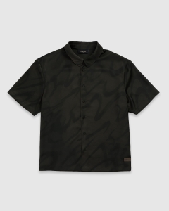 Dime Chilling Satin SS Shirt Black