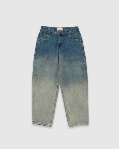 Dime Classic Baggy Denim Pants Dipped Sandblasted Indigo