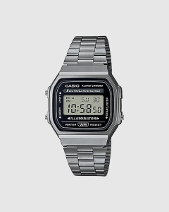Casio Vintage Digital Clear Face A168WGG-1A Silver