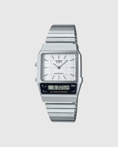 Casio Digital Vintage AQ800E-7A Silver