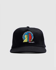 Krooked Mad Back Snapback Black