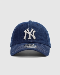 New Era Casual Classic New York Yankees Panel Fade Denim Strapback Navy