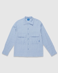 Larriet Kendalls LS Shirt Blue Plaid