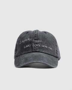 Jungles Already Forgot 6 Panel Washed Black