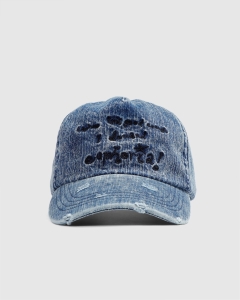 Jungles Euphoria Denim Strapback Distressed Denim