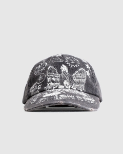 Jungles Life Is Magic Strapback Distressed Black