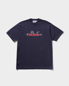 Butter Goods Tempo Logo T-Shirt Navy