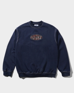 Butter Goods Crust Crewneck Washed Navy