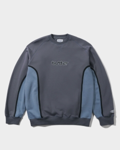 Butter Goods Aspect Crewneck Slate/Denim
