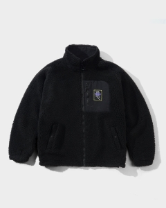 Butter Goods Wipeout Sherpa Jacket Black