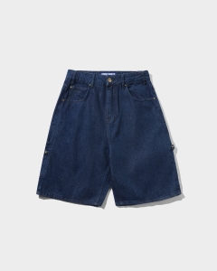 Butter Goods Rivet Denim Shorts Raw Indigo