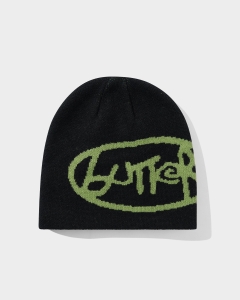Butter Goods Abseil Skully Beanie Black