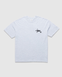 S Double Shawn Script T-Shirt Grey Heather
