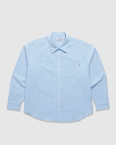 S Double Oxford Classic LS Shirt Light Blue