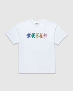 thisisneverthat x Grateful Dead Dancing Bears T-Shirt White