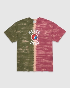 thisisneverthat x Grateful Dead Never Dead T-Shirt Tie Dye