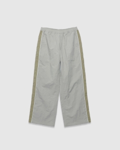 Candice Nylon Track Pants Light Grey