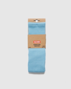 Globe Singles Crew Sock Light Blue