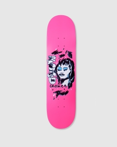 Krooked Pink and Blue Deck Brad Cromer