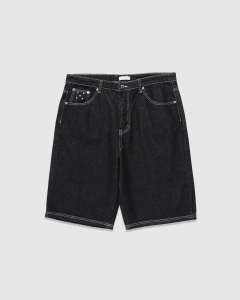 Pop Trading Longer DRS Short Black Denim