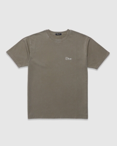 Dime Classic Small Logo T-Shirt Faded Cement