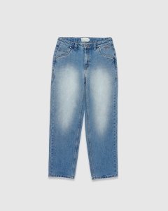 Dime Relaxed Denim Pants Sandblasted Blue