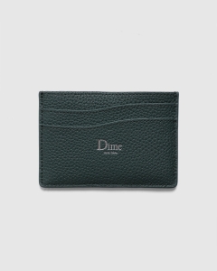 Dime Classic Debossed SilverLogo Card Holder Dark Forest