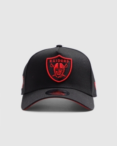 New Era 940AF Black Scarlet Las Vegas Raiders Snapback Black
