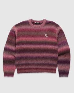 Walker Gold Label Stripe Knit Mulberry
